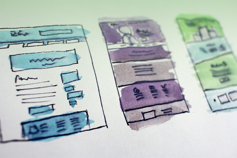 schets ideeën, design fase